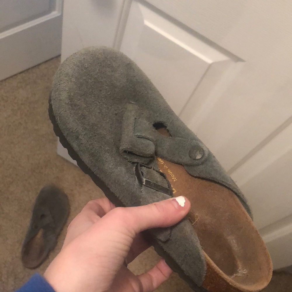 Green Birkenstock Clog